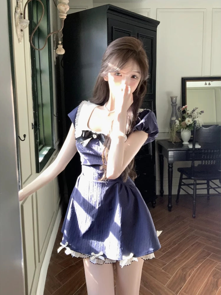 リボンフリルキャンディワンピース